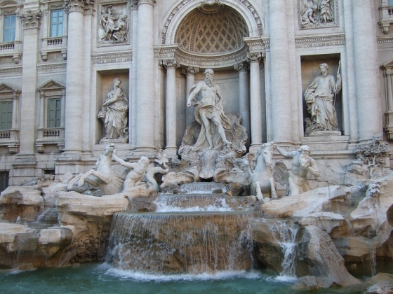 В римском фонтане за год собрали монет более чем на 1 млн евро