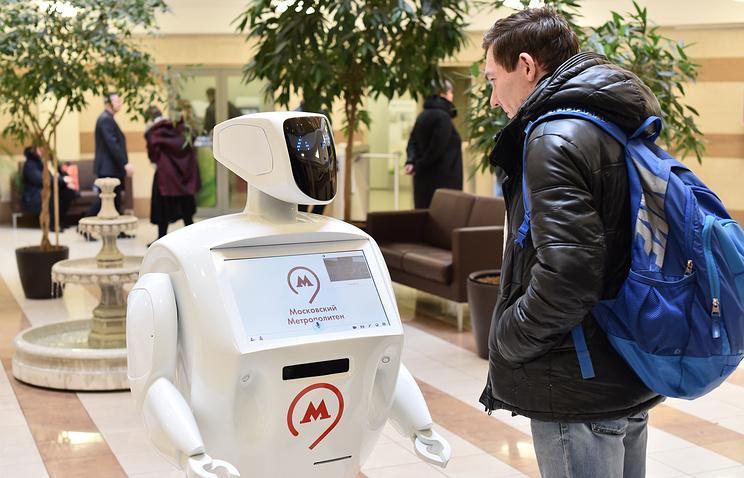 В штате метрополитена Москвы появился робот