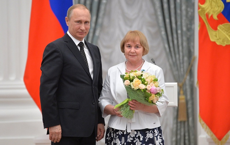 Медсестру из Коми наградили в Кремле 