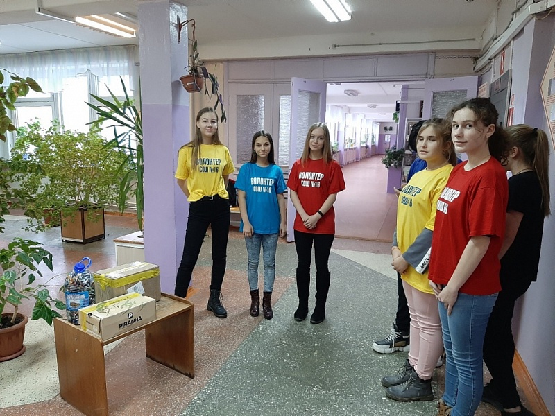 Волонтеры ухтинской школы за неделю собрали 40 кг использованных батареек