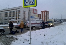 В Ухте иномарка сбила пенсионера на «зебре»
