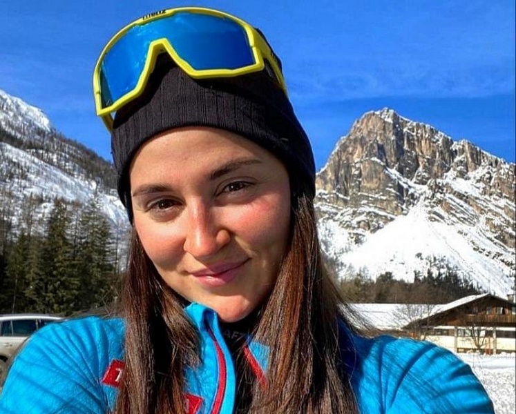 Лыжница из Сосногорска Юлия Ступак сыграла Елену Вяльбе в отдельных сценах фильма "Белый снег"