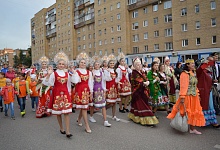 День города, государственности Коми и российского флага в Ухте. Фоторепортаж