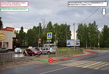 В Ухте школьник за рулем авто сбил пешехода