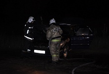 В Ухте сгорел автомобиль
