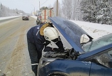 В Ухте ВАЗ протаранил Renault