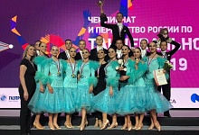 Ухтинский ансамбль «Фейерверк» — победитель российского чемпионата по танцевальному спорту