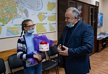 Участницу проекта "Ты-супер!" Валерию Верногорову торжественно встретили в Ухте
