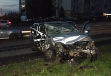 В крупном ДТП пострадали три человека