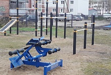 В посёлке Ярега появилась спортивная площадка