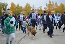 1720 человек вышли на старт Всероссийского кросса наций на Первомайской площади