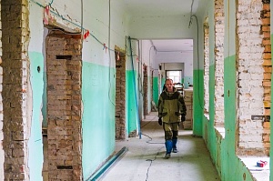 Капремонт отделений в больнице Ухты завершится до конца года Капремонт отделений в больнице Ухты завершится до конца года