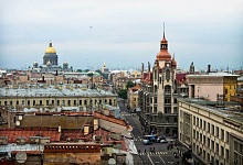 Петербург впервые предложил легальную экскурсию по крышам зданий в историческом центре