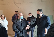В Ухте проинспектировали ход работ по ремонту с/к "Нефтяник"