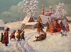 Зиму провожаем, весну красную встречаем